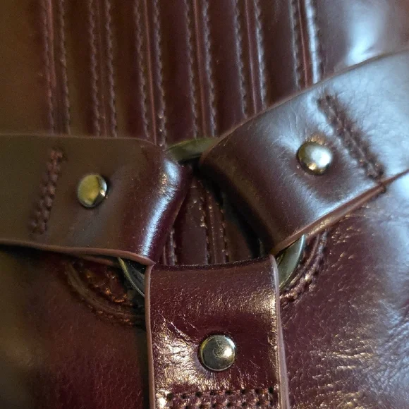 Vince Camuto Brown Ankle Boots with Buckle Straps - Picture 4 of 16